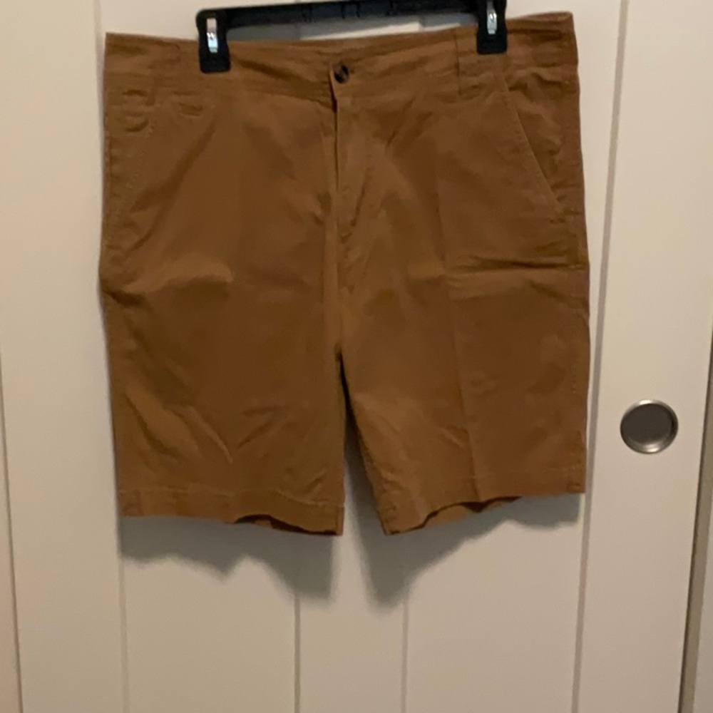 Mossimo Supply Co. Tan Flat Front Shorts
